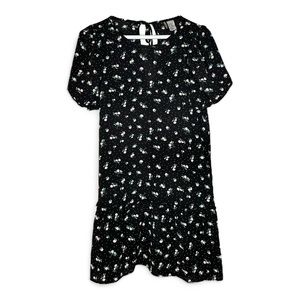 Girls Flowers Dress XS